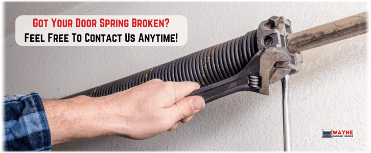 Broken Garage Door Spring Repair Wayne, NJ